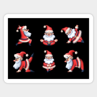 Yogi Santa Sticker